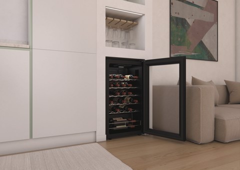 Candy DiVino CWC033M Libera installazione Nero 33 bottiglia/bottiglie