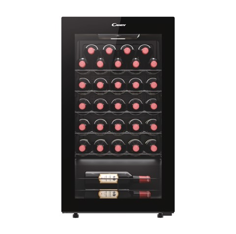 Candy DiVino CWC033M Libera installazione Nero 33 bottiglia/bottiglie