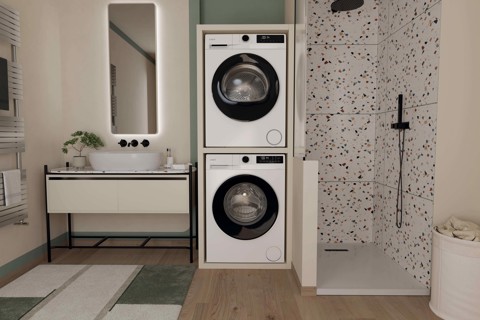 Candy GD 8N5B-S asciugatrice Libera installazione Caricamento frontale 8 kg Bianco
