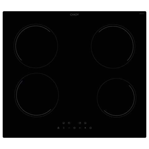 Candy Idea CII647CCAR Nero Da incasso 60 cm Piano cottura a induzione 4 Fornello(i)