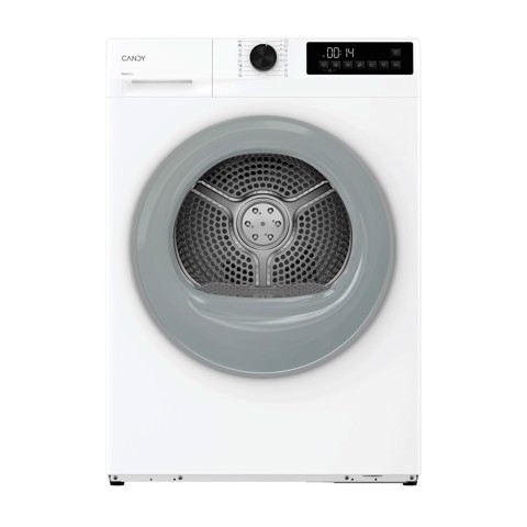 Candy ProDry 300 , Asciugatrice Slim 7 KG, Classe D, Bianco, Inverter, 5 Cicli rapidi, GDS 7N2G-S
