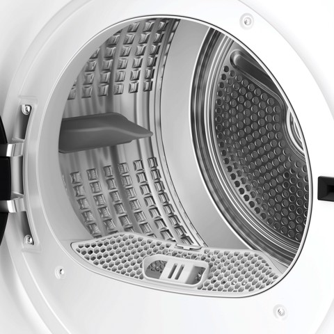 Candy ProDry 300 , Asciugatrice Slim 7 KG, Classe D, Bianco, Inverter, 5 Cicli rapidi, GDS 7N2G-S