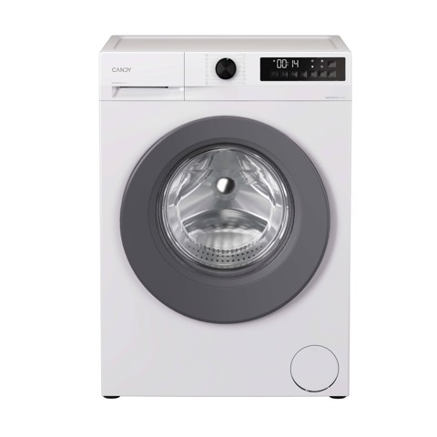 Candy ProWash 300, Lavatrice Carica Frontale 9 KG, 20% più efficente della classe A, 1400 giri, Bianco, Inverter, Fresh Vapor, 8 Cicli Rapidi, GD 49G8-S