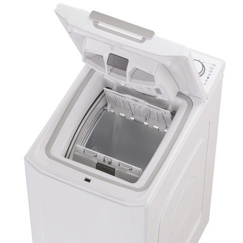 Candy ProWash 500, Lavatrice Carica dall'alto 8 KG, Classe A, 1200 giri, Bianco, Inverter, Wi-Fi, Smart Wash, TCA284TM5-S