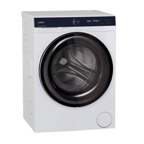 Candy ProWash 700, Lavatrice Slim 9 KG, 20% più efficente della classe A, 1400 giri, Bianco, Inverter, Vapore, Wi-Fi, BS 49SB8-S