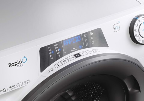 Candy RapidÓ PRO RP4 476BWMR/1-S lavatrice Caricamento frontale 7 kg 1400 Giri/min A Bianco