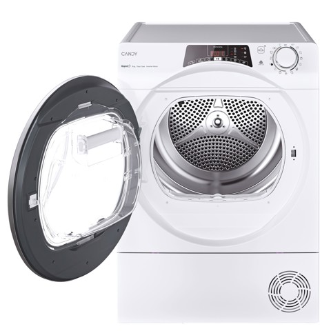 Candy RapidÓ ROE H8A3TSEX-S asciugatrice Libera installazione Caricamento frontale 8 kg Bianco