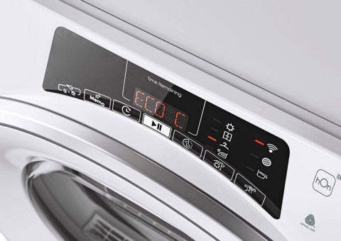 Candy RapidÓ ROE H8A3TSEX-S asciugatrice Libera installazione Caricamento frontale 8 kg Bianco