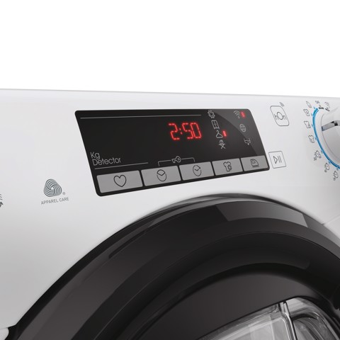 Candy Smart Pro , Asciugatrice Slim 7 KG, Classe E, Bianco, Vapore, Wi-Fi, CRO4 H7A2TBE-S