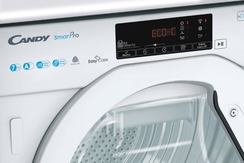 Candy Smart Pro BCTD H7A1TE-S asciugatrice Da incasso Caricamento frontale 7 kg E Bianco