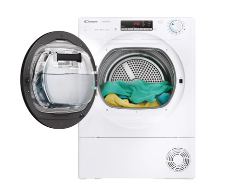 Candy Smart Pro CRO4 H7A2TBE-S asciugatrice Libera installazione Caricamento frontale 7 kg Bianco
