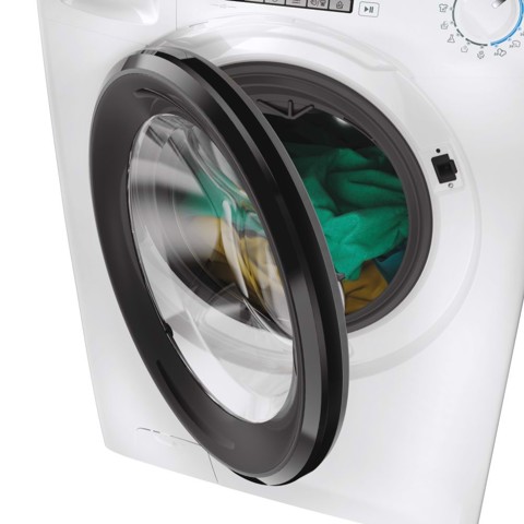 Candy Smart Pro Inverter CSO 496TWMB6/1-S lavatrice Caricamento frontale 9 kg 1400 Giri/min A Nero