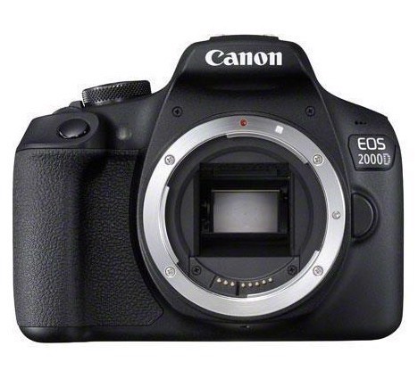 Canon EOS 2000D + EF-S 18-55mm f/3.5-5.6 III Kit fotocamere SLR 24,1 MP CMOS 6000 x 4000 Pixel Nero