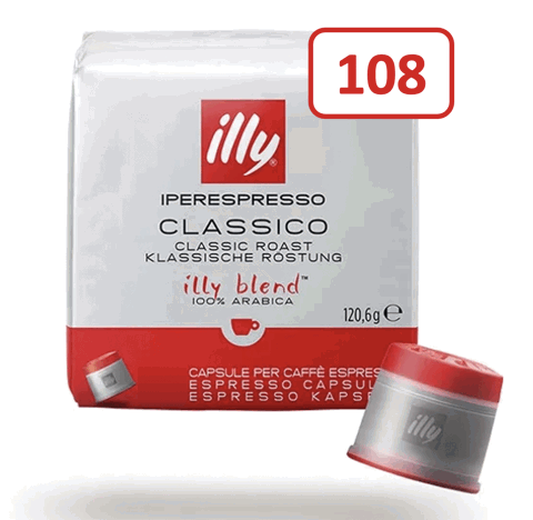 Capsule caffè iperespresso classico promo pack 108 pz