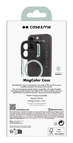 Case & Me CMCOVCASIP1661PG Cover iphone 16 pro verde 
