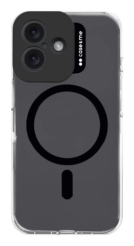 Case & Me CMCOVCASIP1667K Cover iphone 16 plus nero