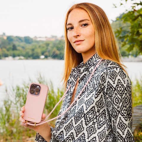 Case & Me CMCOVCROSBLIP1561PLP custodia per cellulare 15,5 cm (6.1") Cover Rosa