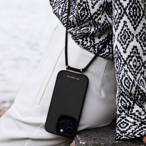 Case & Me CMCOVCROSBLIP1567PK custodia per cellulare 17 cm (6.7") Cover Nero