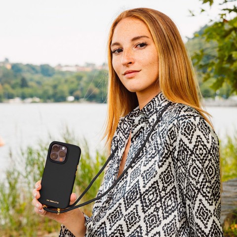 Case & Me CMCOVCROSBLIP1567PK custodia per cellulare 17 cm (6.7") Cover Nero