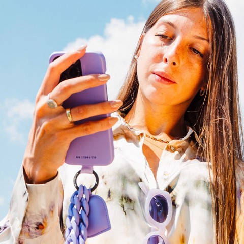 Case & Me CMCOVPUIP1561L custodia per cellulare 15,5 cm (6.1") Cover Lavanda