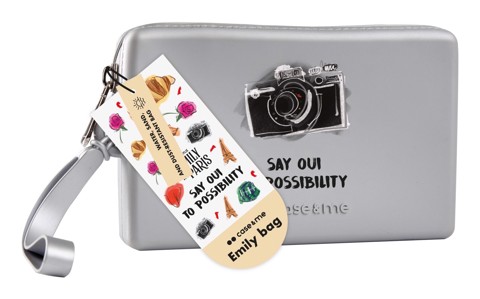 Case & Me CMEMIPBAGCUSTS1 custodia per cellulare Fascia da braccio Argento