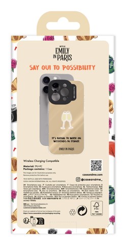 Case & Me CMEMIPCVIP1661P1 Cover Beige iphone 16pro