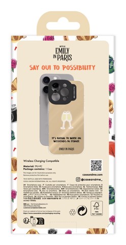 Case & Me CMEMIPCVIP1661P1 custodia per cellulare 16 cm (6.3") Cover Beige