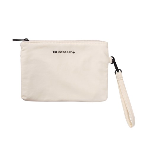 Case & Me CMFABRICMINISLEEVEI borsa da bagno e beauty case Tessuto Avorio