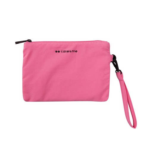 Case & Me CMFABRICMINISLEEVEP borsa da bagno e beauty case Tessuto Rosa