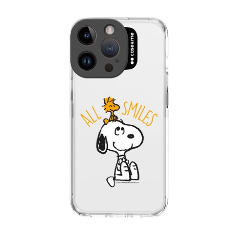 Case & Me CMPNUTSCOVIP1561P1 custodia per cellulare 15,5 cm (6.1") Cover Nero, Trasparente, Bianco, Giallo