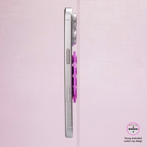 Case & Me CMSILSUCTION3 supporto per personal communication Supporto passivo Telefono cellulare/smartphone Rosa