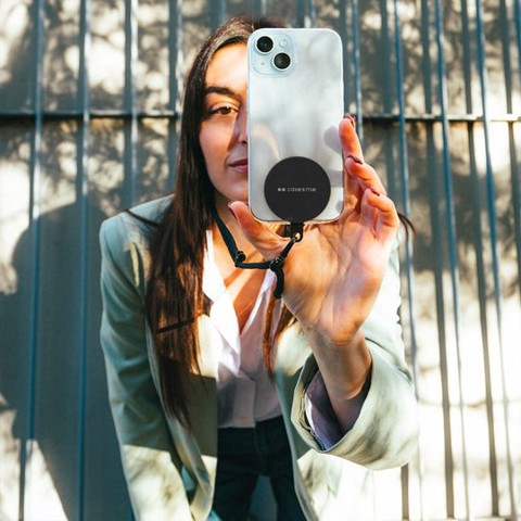 Case & Me Simply Lace - Laccio universale per smartphone con placchetta