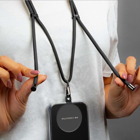 Case & Me Simply Lace - Laccio universale per smartphone con placchetta