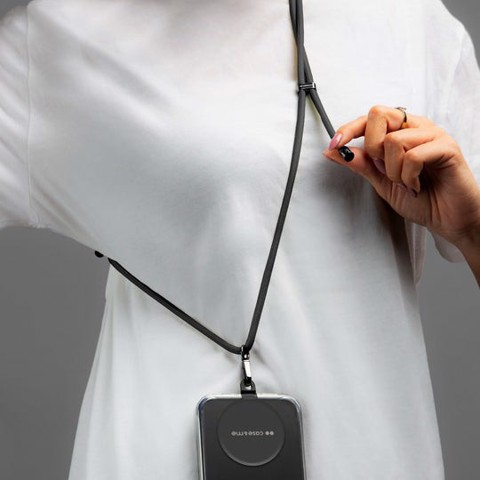 Case & Me Simply Lace - Laccio universale per smartphone con placchetta