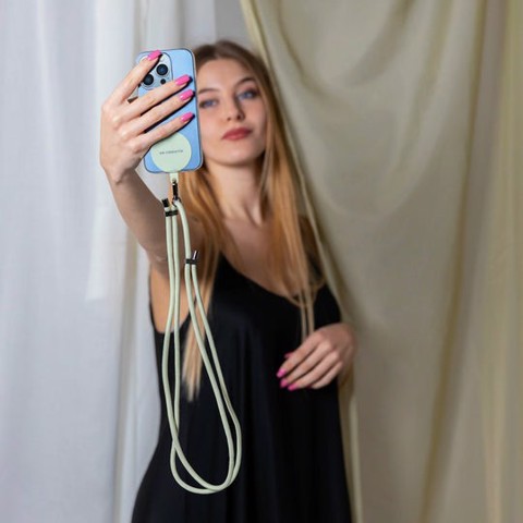 Case & Me Simply Lace - Laccio universale per smartphone con placchetta