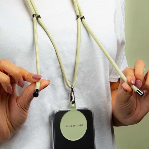 Case & Me Simply Lace - Laccio universale per smartphone con placchetta