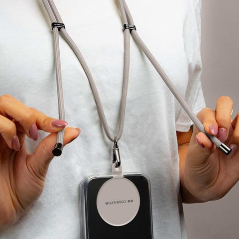 Case & Me Simply Lace - Laccio universale per smartphone con placchetta