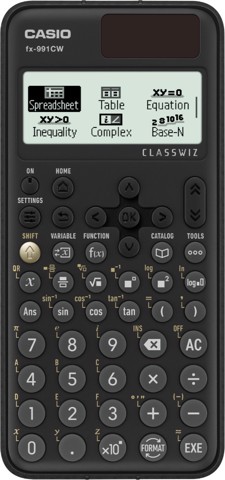 Casio FX-991CW calcolatrice Tasca Calcolatrice scientifica Nero