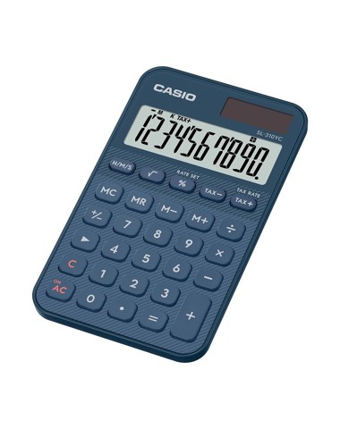 Casio SL-310YC calcolatrice Tasca Calcolatrice di base Blu marino