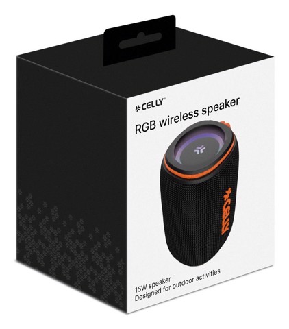 Celly AURA15WOR altoparlante portatile e per feste Altoparlante portatile stereo Nero