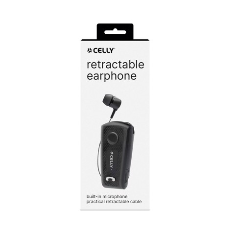 Celly BHCLIP Auricolare Cablato In-ear Chiamate/Musica/Sport/Tutti i giorni USB tipo-C Nero