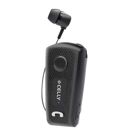 Celly BHCLIP Auricolare Cablato In-ear Chiamate/Musica/Sport/Tutti i giorni USB tipo-C Nero