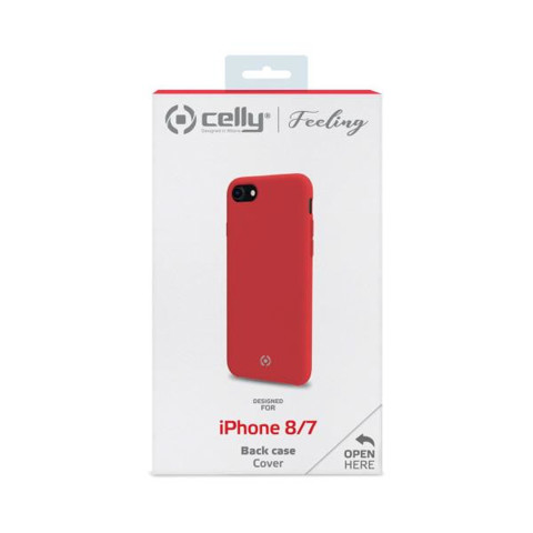 Celly Feeling custodia per cellulare 11,9 cm (4.7") Cover Rosso