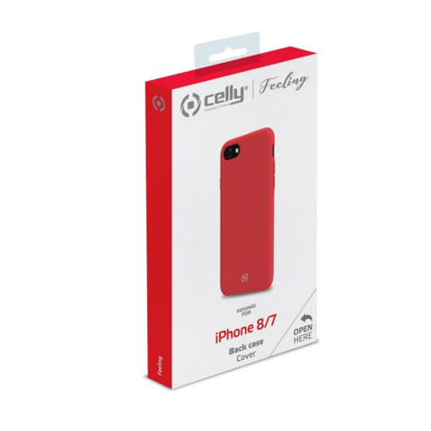 Celly Feeling custodia per cellulare 11,9 cm (4.7") Cover Rosso