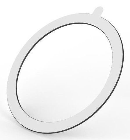 Celly MAGPB3000 3000 mAh Carica wireless Bianco