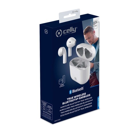 Celly Mini1 Auricolare Wireless In-ear Musica e Chiamate USB tipo-C Bluetooth Bianco