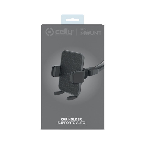 Celly MOUNTFLEXPLUSBK supporto per personal communication Supporto passivo Telefono cellulare/smartphone Nero