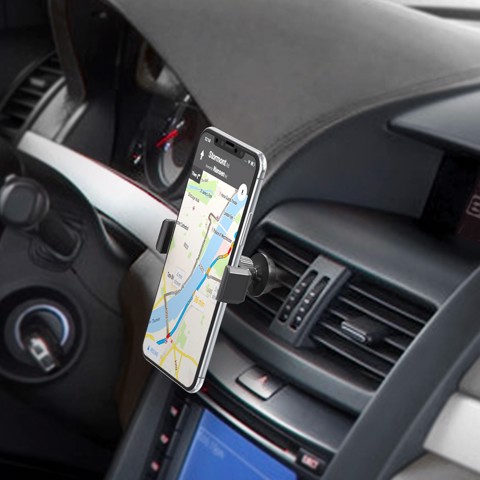 Celly MOUNTVENTBK supporto per personal communication Supporto passivo Telefono cellulare/smartphone Nero