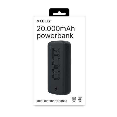 Celly PBE20000EVO - Power Bank 20.000mAh [PBE EVO]