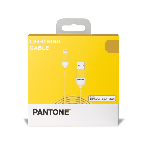 Celly PT-LCS001-5Y cavo per cellulare Giallo 1,5 m USB A Lightning